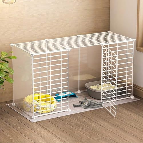 Generic Katzenkäfig Laufstall – Katzenkäfige Indoor Katzengehege Abnehmbares Metall DIY Katzenkäfige Zwinger Katzenkiste Katzenkäfig Hundekisten für kleine Hunde Tragbarer Hofzaun – für Kleintiere Generic Katzenkäfig Laufstall – Katzenkäfige Indoor Katzengehege Abnehmbares Metall DIY Katzenkäfige Zwinger Katzenkiste Katzenkäfig Hundekisten für kleine Hunde Tragbarer Hofzaun – für Kleintiere von Generisch