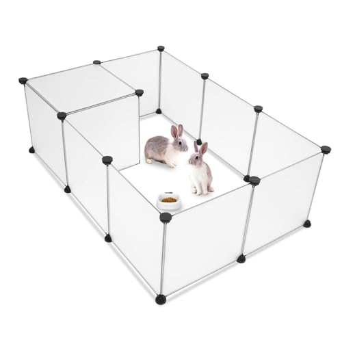 Generic Laufstall für Haustiere, tragbar, groß, Kunststoff, Hofzaun, Kleintiere, Welpenhütte, Kistenzaun, Zelt für Meerschweinchen, Hamster, Kaninchen, Kaninchen Generic Laufstall für Haustiere, tragbar, groß, Kunststoff, Hofzaun, Kleintiere, Welpenhütte, Kistenzaun, Zelt für Meerschweinchen, Hamster, Kaninchen, Kaninchen von Generisch