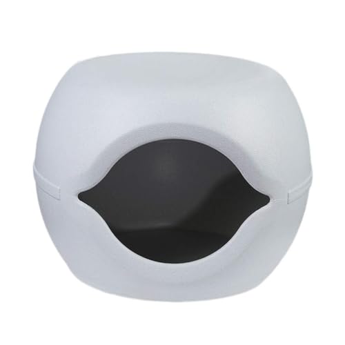 Generic Robuste Katzentoilette, vollständig geschlossene Katzentoilette, automatische Katzentoilette, spritzwassergeschützt, geräuscharmes PP-Harz, leicht zu reinigen, Grün (C) von Generisch