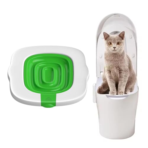 Generic Toilettentoiletten-Trainer - Universelles Katzentoiletten-Trainingssystem | Kätzchen-Töpfchentrainingssystem, Anti-Rutsch-Toiletten-Katzentoiletten-Trainer für Ihre Katze, um die Toilette zu von Generisch