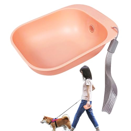 Generic Tragbarer Hundenapf | Auslaufsichere Hundenäpfe für den Außenbereich | 200 ml hängende Hunde-Bewässerung, wiederverwendbarer Hundewasserflaschenspender für den Außenbereich von Generisch