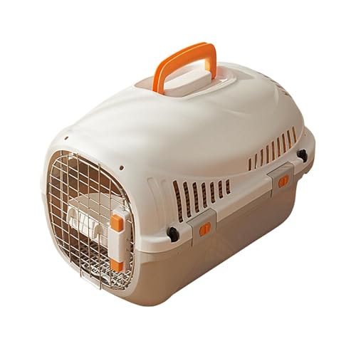 Generic Transportbox für Haustiere, waschbar, tragbar, für Haustiere, Katzen, 49,5 x 32 x 32,6 cm, Transportbox, vielseitig einsetzbar, geeignet für Tierarztbesuche und andere Ausflüge (A) von Generisch