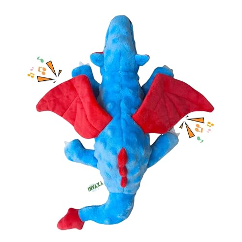 Generic YXYANI Haustierspielzeug, Fliegender Drache Quietschendes Hundespielzeug, quietschende Drachenflügel und quietschendes Papier, weiches Plüschspielzeug für Hunde, saubere Zähne, drinnen und Generic YXYANI Haustierspielzeug, Fliegender Drache Quietschendes Hundespielzeug, quietschende Drachenflügel und quietschendes Papier, weiches Plüschspielzeug für Hunde, saubere Zähne, drinnen und von Generisch