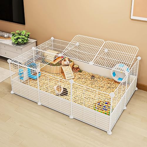 Generic bingomiynhg Kleintierkäfig, Meerschweinchenkäfig, Kaninchenkäfig, Rattenkäfig, kleiner Katzenkäfig, Welpenlaufstall, Haustierzaun für Welpen, Kaninchen, Kätzchen, Hamster, Meerschweinchen Generic bingomiynhg Kleintierkäfig, Meerschweinchenkäfig, Kaninchenkäfig, Rattenkäfig, kleiner Katzenkäfig, Welpenlaufstall, Haustierzaun für Welpen, Kaninchen, Kätzchen, Hamster, Meerschweinchen von Generisch