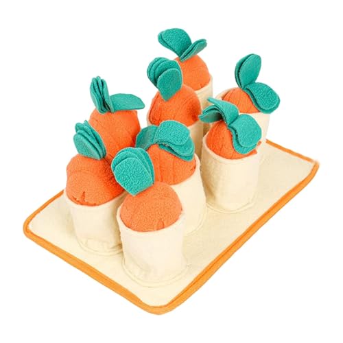 Generico Cat Interactive Puzzle Toys, Colorful Carrot Dog Toy, Fun Enrichment & Entertainment, Interactive Carrot Snuffle Pad, 8.27x11.02x1.97inches Engaging Play for Rabbits, Puppies, Cats Generico Cat Interactive Puzzle Toys, Colorful Carrot Dog Toy, Fun Enrichment & Entertainment, Interactive Carrot Snuffle Pad, 8.27x11.02x1.97inches Engaging Play for Rabbits, Puppies, Cats von Generisch