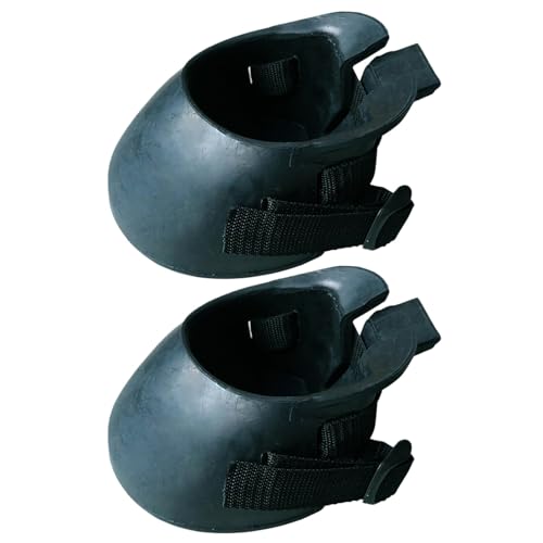 Generisch , Gummi-Pferdestiefel,Hufschutzschuhe Für - Aus Gummimaterial Für Rehabilitation, Wettkampf, Training von Generisch