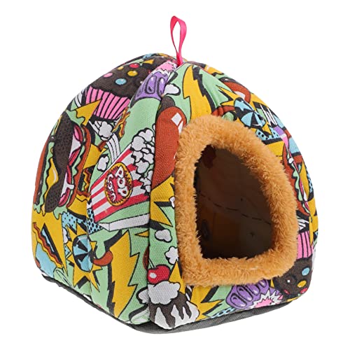 Generisch 1Stk kleines Haustiernest Hamster Nest Pet Nest Small Pet Bed Portable Pet Bed Hamsterbereicherung Hamster-Snacks Schlafsack warmes Haustiernest Haustier warmes Segeltuch Generisch 1Stk kleines Haustiernest Hamster Nest Pet Nest Small Pet Bed Portable Pet Bed Hamsterbereicherung Hamster-Snacks Schlafsack warmes Haustiernest Haustier warmes Segeltuch von Generisch