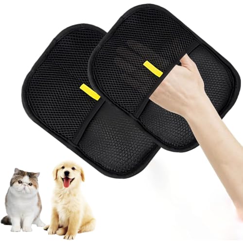 Generisch 2 Stück Fell Magnet Handschuh,Tierhaarentferner Handschuh,Haarentfernungshandschuh für Haustiere,Pet Hair Remover Glove für Hund und Katze Generisch 2 Stück Fell Magnet Handschuh,Tierhaarentferner Handschuh,Haarentfernungshandschuh für Haustiere,Pet Hair Remover Glove für Hund und Katze von Generisch