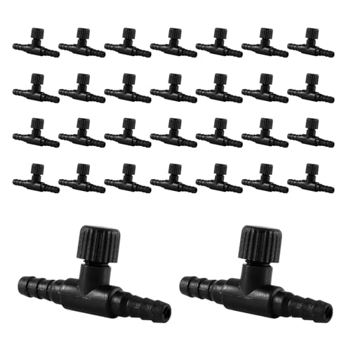 Generisch 30 Stück Aquarium Luftregelventile Set - Präzisionsventile Für 5mm Innendurchmesser Luftschläuche, Kunststoff Luftstromregler Für Aquarien-Kompressoranschlüsse Generisch 30 Stück Aquarium Luftregelventile Set - Präzisionsventile Für 5mm Innendurchmesser Luftschläuche, Kunststoff Luftstromregler Für Aquarien-Kompressoranschlüsse von Generisch