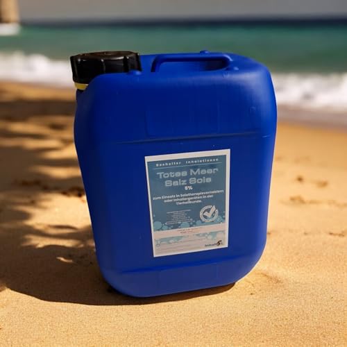 Generisch 5 Liter TotesMeer Sole 5% Pferdeinhalation Bocholter Inhalationen von Generisch