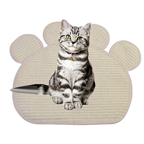 Generisch 5 Pcs Katzen-Kratzbrett - Langlebige Katzenklauen-Haustierdecken für Katzen | Sofa mit Rutschfester Rückseite, tolles Katzenspielzeug für die Teppichzucht von Generisch