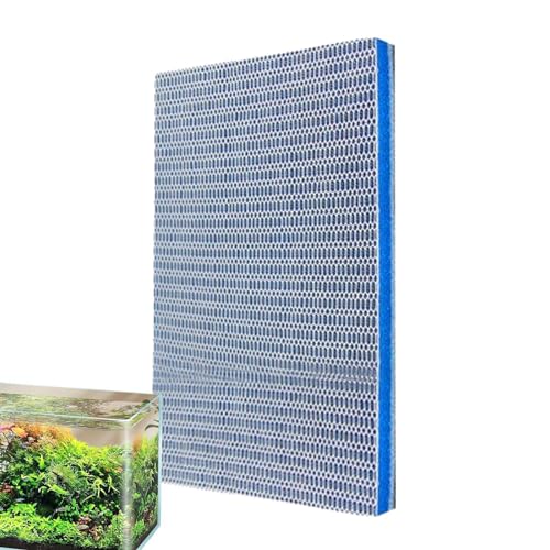 Generisch Aquarium-Filterwatte, Filterwatte für Salzwasseraquarium | Teichfilterpad - 8-lagige Filterpads, Aquarium-Skimmer-Aquarium-Filterschwammmedien, Teichfilter-Zubehör von Generisch