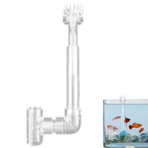 Generisch Aquarium Öl-Abschäumer - Schwimmendes Transparentes Filter Mit Rohrkonstruktion | Entfernt Öl aus Fischaquarien | Für Süß- und Salzwasser | Einstellbarer Wassereinlassschlauch Generisch Aquarium Öl-Abschäumer - Schwimmendes Transparentes Filter Mit Rohrkonstruktion | Entfernt Öl aus Fischaquarien | Für Süß- und Salzwasser | Einstellbarer Wassereinlassschlauch von Generisch