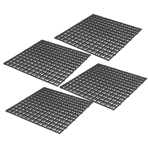 Generisch Aquariumabdeckung, Aquariumhauben - 4 Stück multifunktionale Aquarium-Top-Abdeckung - Anti-Sprung-Terrarium-Deckel, Schildkröten-Terrasse, Aquarium-Filterplatte für Aquarien von Generisch