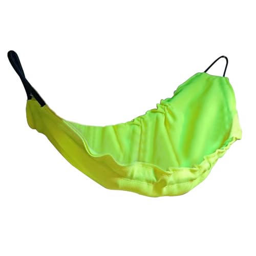 Generisch Bearded Dragon Hammock, Reptile Tank Accessories, Soft Lounger Swing, Habitat Decoration Bed, Suction Cup Resting Spot for Iguanas Axolotls Anoles Snakes, 13.78x7.09x0.79 Inches von Generisch