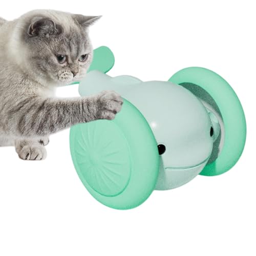 Generisch Cat Automatic Moving Ball, Little Whale-Shaped Electric Toy, Sturdy Rechargeable Interactive Pet Toy for Indoor Play and Kitten Training, 2.95x1.57 inches Generisch Cat Automatic Moving Ball, Little Whale-Shaped Electric Toy, Sturdy Rechargeable Interactive Pet Toy for Indoor Play and Kitten Training, 2.95x1.57 inches von Generisch