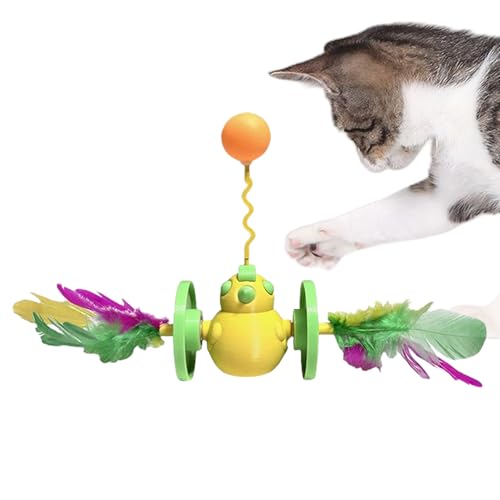 Generisch Cat Wand Toys, Cute Chick Shape Teaser Wand, 9.25x5.51x2.56Inches, Tilting Doll, Enrichment Pet Toy, Interactive Ball for Hunting Simulation, Engaging Kitten Playtime, Fun Activity Generisch Cat Wand Toys, Cute Chick Shape Teaser Wand, 9.25x5.51x2.56Inches, Tilting Doll, Enrichment Pet Toy, Interactive Ball for Hunting Simulation, Engaging Kitten Playtime, Fun Activity von Generisch