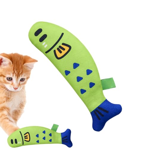 Generisch Catnip Toys for Cats, Fish Shape Linen Kitten Teasing Toy, 26cm/10.24 Inch Interactive Cat Kicking Toys, Soft Catnip Crinkle Toys for All Breeds of Cats, Fun Cat Playtime Toy for Cats Generisch Catnip Toys for Cats, Fish Shape Linen Kitten Teasing Toy, 26cm/10.24 Inch Interactive Cat Kicking Toys, Soft Catnip Crinkle Toys for All Breeds of Cats, Fun Cat Playtime Toy for Cats von Generisch