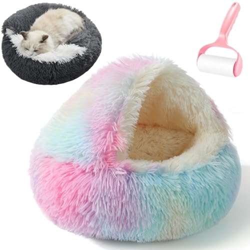 Generisch Cozy Pet Bed,Winter Hooded Covered Pets Nest,Warming Washable Anti Slip Pets Sleeping Bag,Breathable Pet Bed for Small Cats Dogs All Seasons Generisch Cozy Pet Bed,Winter Hooded Covered Pets Nest,Warming Washable Anti Slip Pets Sleeping Bag,Breathable Pet Bed for Small Cats Dogs All Seasons von Generisch