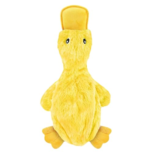 Generisch Dog Teething Toys, Soft Chew Toys, Squeaky Dog Toy, Plush Pet Toys, Interactive Dog Toy, 15x6.7x0.86 Inches Cartoon Duck Chew Toy with Squeaker for Dogs of, Ideal for Chewing and Playtime von Generisch