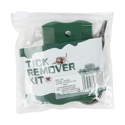 Generisch Dog Tick Remover Tools, Pet Flea Puller, 11x11cm/4.33x4.33 Inches Ergonomic Multifunctional Kit, Safe Non-Slip Grip, Easy Removal, 3-Piece Set, for Dogs, Multi-Pet Households Generisch Dog Tick Remover Tools, Pet Flea Puller, 11x11cm/4.33x4.33 Inches Ergonomic Multifunctional Kit, Safe Non-Slip Grip, Easy Removal, 3-Piece Set, for Dogs, Multi-Pet Households von Generisch