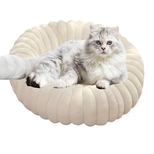 Generisch Donut Dog Bed, Soft Plush Dog Bed, Round Cat Couch, Washable Pet Bed, Washable Round Cat Couch with Anti-Slip Base, Donut Dog Bed with Soft Plush Design for Small Dogs and Cats Generisch Donut Dog Bed, Soft Plush Dog Bed, Round Cat Couch, Washable Pet Bed, Washable Round Cat Couch with Anti-Slip Base, Donut Dog Bed with Soft Plush Design for Small Dogs and Cats von Generisch