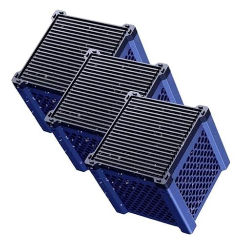 Generisch Eco-Aquarium Water Trough Purifier Cube, Pure Cube Water Trough Filter 2.0, Activated Carbon for Pond, Long-Lasting Honeycomb Design, for Fish Tanks, Horse Troughs (3pcs) von Generisch