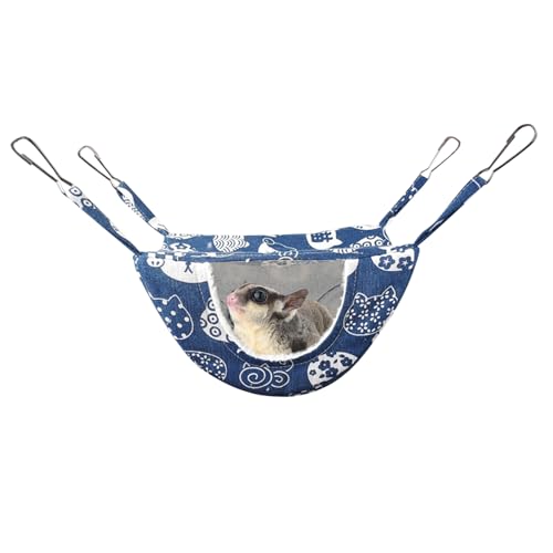 Generisch Frettchen-Hängematte - Warme Meerschweinchen-Hängematte | Ratten-Hängematte 60 G, Kleintier-Bettkäfig Für Chinchillas, Kurzkopfgleiter, Hamster, Haustiere Spielen Und Schlafen Generisch Frettchen-Hängematte - Warme Meerschweinchen-Hängematte | Ratten-Hängematte 60 G, Kleintier-Bettkäfig Für Chinchillas, Kurzkopfgleiter, Hamster, Haustiere Spielen Und Schlafen von Generisch