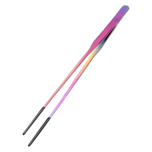 Generisch Fütterpinzette - Lange Aquarium Pinzette | rutschfeste Silikonkopf Werkzeuge und Zubehör für Echsen Terrarien Wasserpflanzen Spinnen und Haustierschlangen Generisch Fütterpinzette - Lange Aquarium Pinzette | rutschfeste Silikonkopf Werkzeuge und Zubehör für Echsen Terrarien Wasserpflanzen Spinnen und Haustierschlangen von Generisch