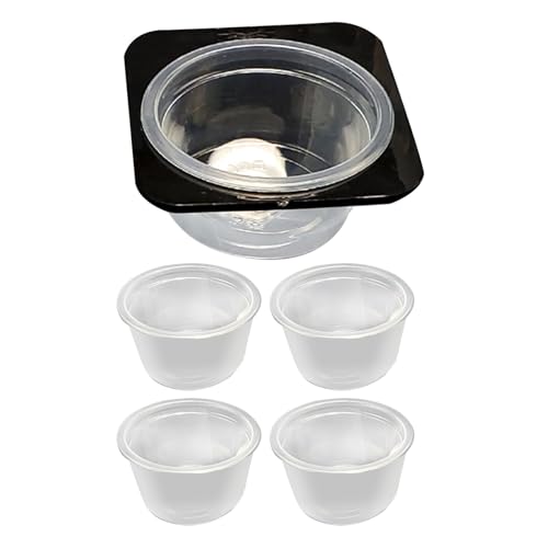 Generisch Gecko Fütterung Ledge Mit Saugnäpfen | Saugnapf-Futterschale Terrarium Zubehör Futter Und Wasserschale Für Echsen Aus ABS Sicher Und Langlebig Für Gecko Chamäleon Bartagame Generisch Gecko Fütterung Ledge Mit Saugnäpfen | Saugnapf-Futterschale Terrarium Zubehör Futter Und Wasserschale Für Echsen Aus ABS Sicher Und Langlebig Für Gecko Chamäleon Bartagame von Generisch