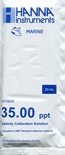 generisch HI70024P Kalibrierlösung 35,00ppt, 25 x 20mL-Beutel für HI98319 von Bater
