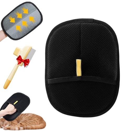 Generisch Haarentfernungshandschuh, Wagwise Handschuhe-FellMagnet Handschuh - Tierhaarentferner, Static Removal Gloves for Clothes, Sofas, Carpets (1 Stück) von Generisch