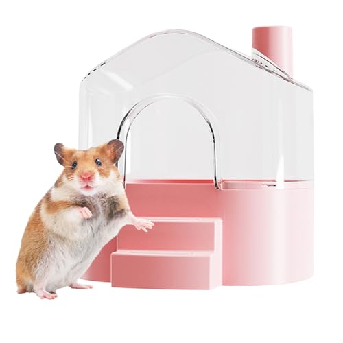 Generisch Hamster Toilette - Großes Transparentes Sandbad Gefäß | Tiergehege-Dekoration Zum Baden Reinigen Spielen Erkunden Schlafen Für Lemminge Und Rennmäuse Generisch Hamster Toilette - Großes Transparentes Sandbad Gefäß | Tiergehege-Dekoration Zum Baden Reinigen Spielen Erkunden Schlafen Für Lemminge Und Rennmäuse von Generisch