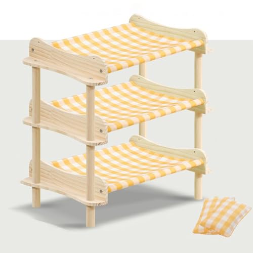 Generisch Haustierbett mit stapelbarem Design, Hundebet -Rahmen mit Matratze, Hundebett/Katzenbett für kleine Hunde, erhöhtes Haustierbett Generisch Haustierbett mit stapelbarem Design, Hundebet -Rahmen mit Matratze, Hundebett/Katzenbett für kleine Hunde, erhöhtes Haustierbett von Generisch