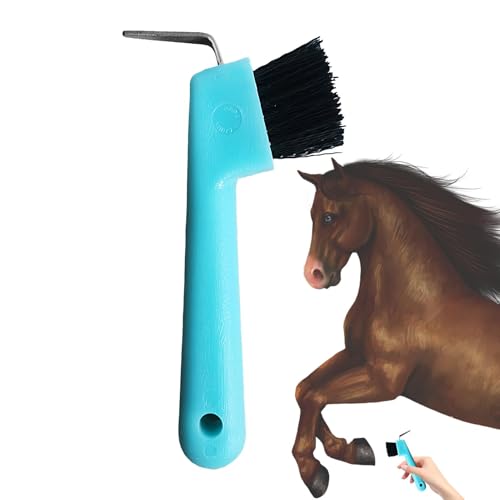 Generisch Horse Hoof Pick, Horse Hoof Hook, Horse Hoof Brush, Horse Hoof Care Tools, Anti-Slip Comfortable Grip Effort-Saving Hoof Pick Hoof Brush Care Tool Generisch Horse Hoof Pick, Horse Hoof Hook, Horse Hoof Brush, Horse Hoof Care Tools, Anti-Slip Comfortable Grip Effort-Saving Hoof Pick Hoof Brush Care Tool von Generisch