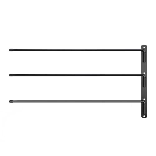 Generisch Horse Sattle Pad Rack - Satteldecke Rack | 180 Grad Swing Out Swinging Decken Rack | Gut Unterteilte Decke Stall | Sattelständer Stabiler Halterregal Für Decke | Deckenregal Für Sattel von Generisch