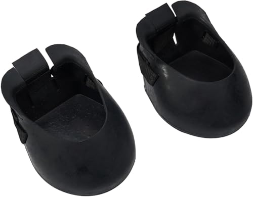 Generisch Hufschuh für Pferde, Hufschoner, Pferdehuf Stiefel, Pferdehufschuh Pferdeschuh,S/M/L/XL,Gummi für Reittrainingsteile (XL) von Generisch
