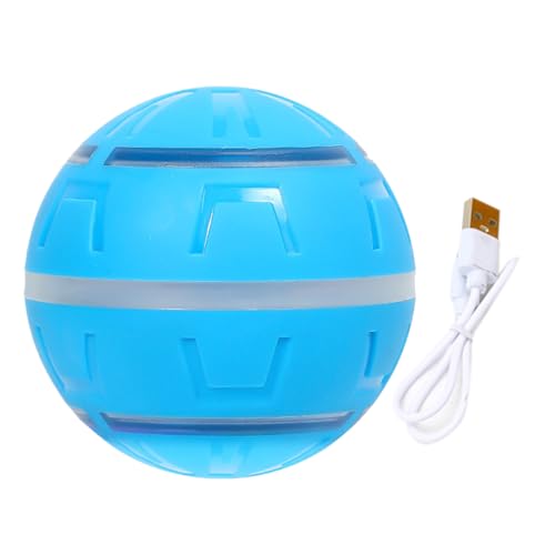 Generisch Interactive Dog Ball, Shake Pet Ball Dog Toys, USB Rechargeable with LED Lights, Vibrating Active Rolling Games for Small, Medium and Large Breeds, 3.15x3.15 Inches von Generisch