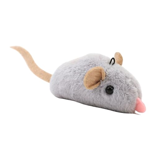 Generisch Interactive Toys for Cats, Cat Plush Toys, Sound Mice, Built-In Battery, Soft Chewable Plush, Indoor Play Hunting Enrichment and Activity Toy, 4.33x1.57x2.17 Inches Generisch Interactive Toys for Cats, Cat Plush Toys, Sound Mice, Built-In Battery, Soft Chewable Plush, Indoor Play Hunting Enrichment and Activity Toy, 4.33x1.57x2.17 Inches von Generisch