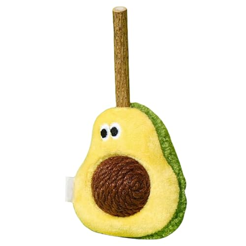 Generisch Interaktives Katzenspielzeug, Katzenplüschspielzeug | Cat Catnip Ball mit Avocado -Form - Interaktive Haustierversorgungen Kautspielzeug für Kätzchen Zahnen Übungen Spielen Generisch Interaktives Katzenspielzeug, Katzenplüschspielzeug | Cat Catnip Ball mit Avocado -Form - Interaktive Haustierversorgungen Kautspielzeug für Kätzchen Zahnen Übungen Spielen von Generisch