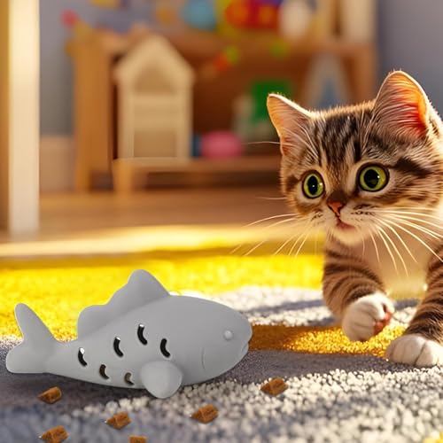 Generisch Katzenleckerli Spielzeug, Indoor Kauspielzeug Futterautomat, Interaktives Spielzeug Für Kauaktivität Jagdtrieb Bewegung Und Beschäftigungsfunktion Generisch Katzenleckerli Spielzeug, Indoor Kauspielzeug Futterautomat, Interaktives Spielzeug Für Kauaktivität Jagdtrieb Bewegung Und Beschäftigungsfunktion von Generisch