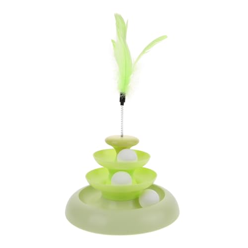 Generisch Katzenspielzeug Katzen katzenangel Katzen Drehspielzeug Katzenminze- Katze kauen Katze Zauberstab interaktives Kätzchenspielzeug Kunststoff Light Green Generisch Katzenspielzeug Katzen katzenangel Katzen Drehspielzeug Katzenminze- Katze kauen Katze Zauberstab interaktives Kätzchenspielzeug Kunststoff Light Green von Generisch