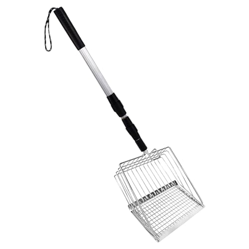 Generisch Katzenstreu Scooper, Pooper Scooper Langgriff,Erweiterbare Pet Poop Safting Schaufel | Verstellbarer Katzenschugel für Katzentoilette Generisch Katzenstreu Scooper, Pooper Scooper Langgriff,Erweiterbare Pet Poop Safting Schaufel | Verstellbarer Katzenschugel für Katzentoilette von Generisch
