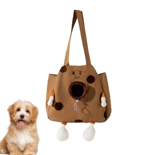 Generisch Katzentragetasche, Katzentragetasche | Haustier-Schultertragetasche - Canvas-Umhängetasche für kleine Haustiere, kleine Hundetragetasche, tragbare Welpen-Tragetasche, weiche Tragetasche für von Generisch