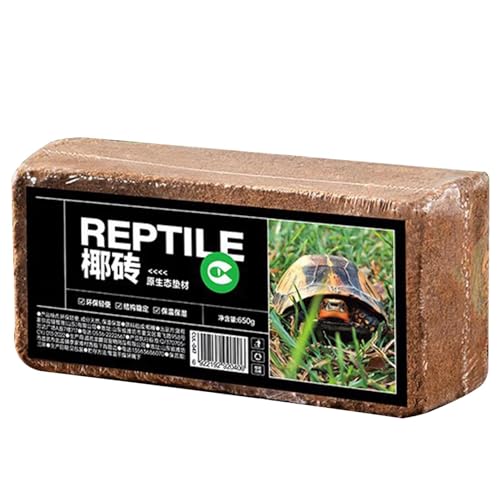 Generisch Kokosfaserziegel, Reptiliensubstrat,Reptiliensubstrat Brick Coco Coir Einstreu für Reptilien - Natürliches Husk-Einstreu-Feuchtigkeitssubstrat für Schildkröten, Schlangen und grabende Tiere Generisch Kokosfaserziegel, Reptiliensubstrat,Reptiliensubstrat Brick Coco Coir Einstreu für Reptilien - Natürliches Husk-Einstreu-Feuchtigkeitssubstrat für Schildkröten, Schlangen und grabende Tiere von Generisch