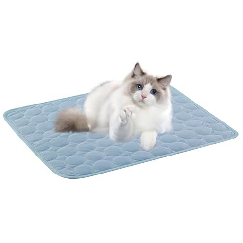 Generisch Kühldecke Hund und Katze, 60x50cm Kühlendes Hundebett Waschbar kühlmatte für Hunde Selbstkühlende Pads für Hunde Katzen im heißen Sommer Schlafmatten für Zuhause Unterwegs oder im Auto Generisch Kühldecke Hund und Katze, 60x50cm Kühlendes Hundebett Waschbar kühlmatte für Hunde Selbstkühlende Pads für Hunde Katzen im heißen Sommer Schlafmatten für Zuhause Unterwegs oder im Auto von Generisch