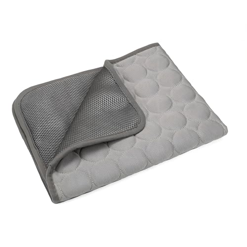 Generisch Kühlmatte für Den Sommer,Kühlmatte Hund, Hundekühlmatte für Hund & Katze Selbstkühlende Matte für Haustiere Summer Pet Ice Pad Abrieb- und Bissfest Natürliche Kühlung von Generisch