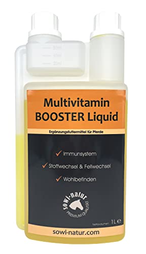 sowi-natur Multivitamin Booster Liquid für Pferde flüssig, Immunsystem Stoffwechsel Fellwechsel von sowi-natur