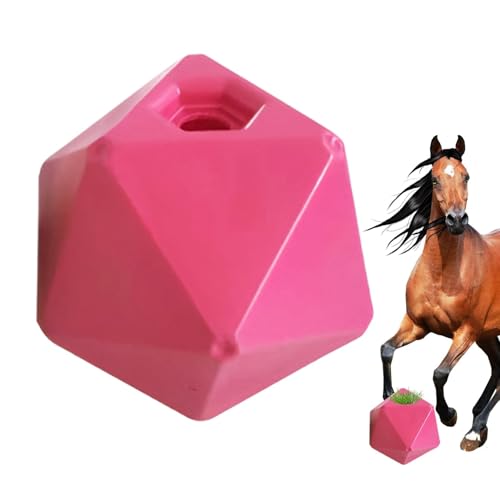 Generisch Pferdeball-Feeder,Pferde-Slow-Feeder-Ball,Pferde-Leckerli-Ball | Innovatives Futterspielzeug für das Pferdetraining, Pferdehüteball, Spielzeug gegen Langeweile bei Pferden von Generisch