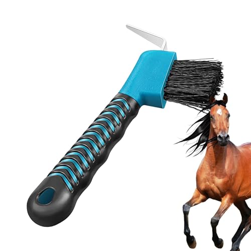 Generisch Pferdehufe Pick | Tragbarer Hoofpick, robust leicht zu halten Hufpickel mit Pinsel mit weichem Touchgriff Generisch Pferdehufe Pick | Tragbarer Hoofpick, robust leicht zu halten Hufpickel mit Pinsel mit weichem Touchgriff von Generisch